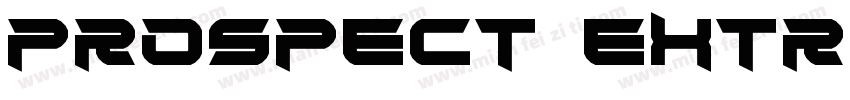 Prospect Extra字体转换